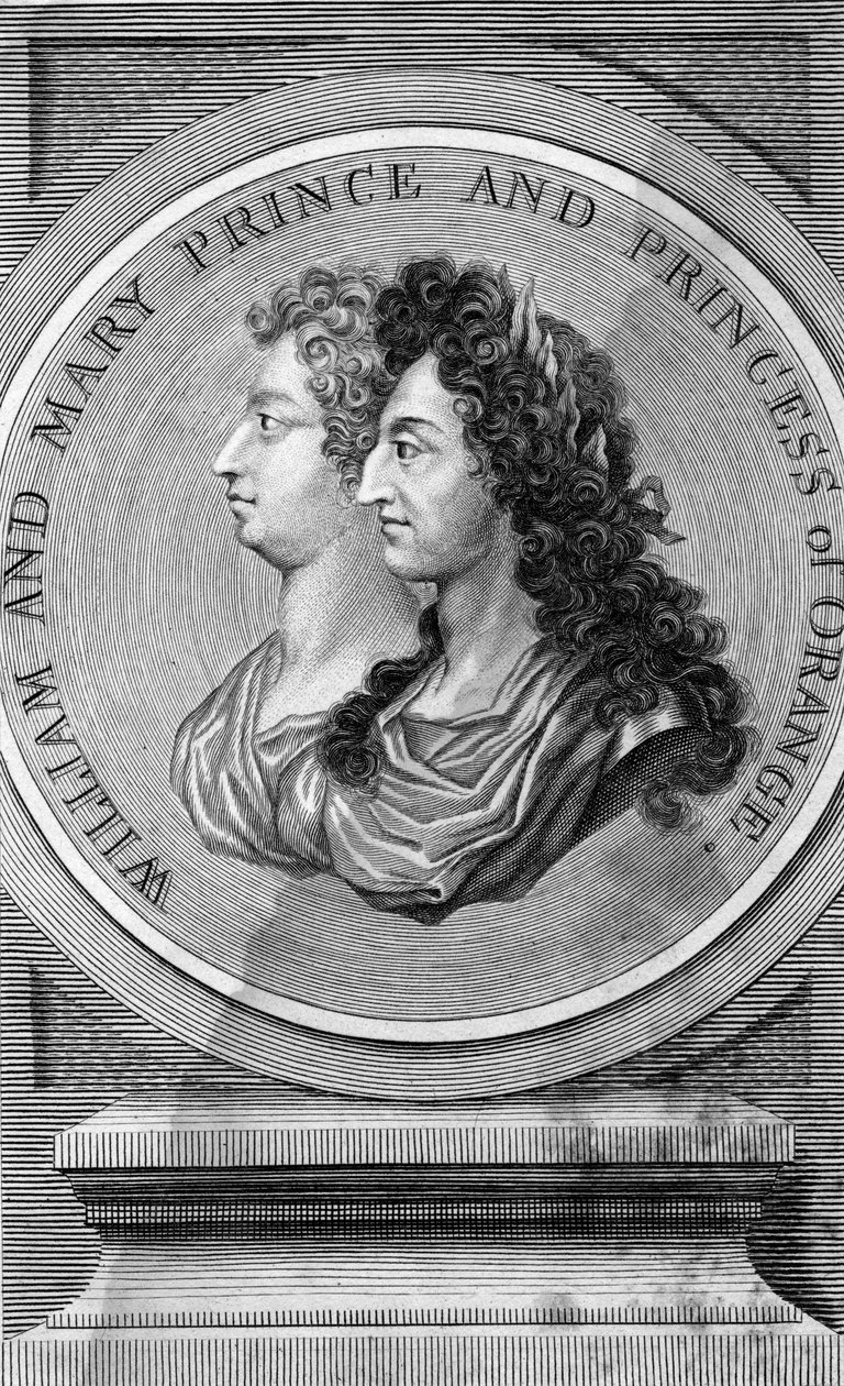 William och Mary av Unbekannt