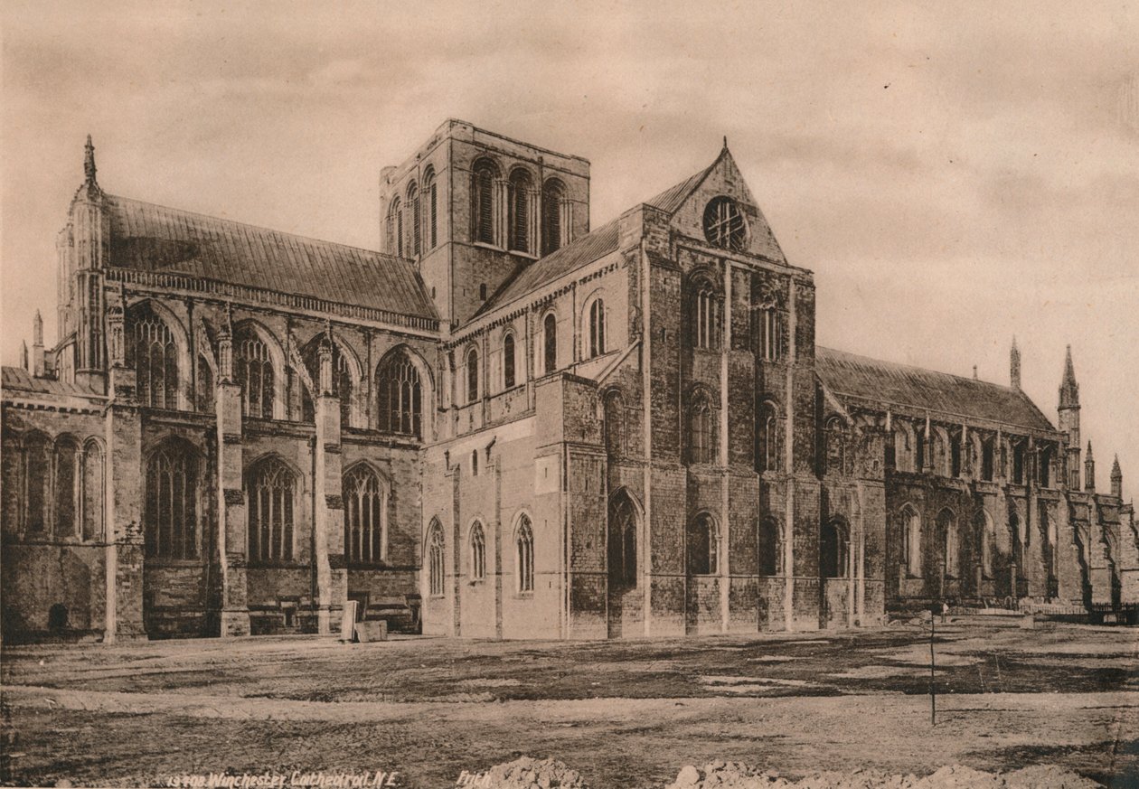 Winchester Cathedral, Hampshire, tidigt 1900-tal av Unbekannt