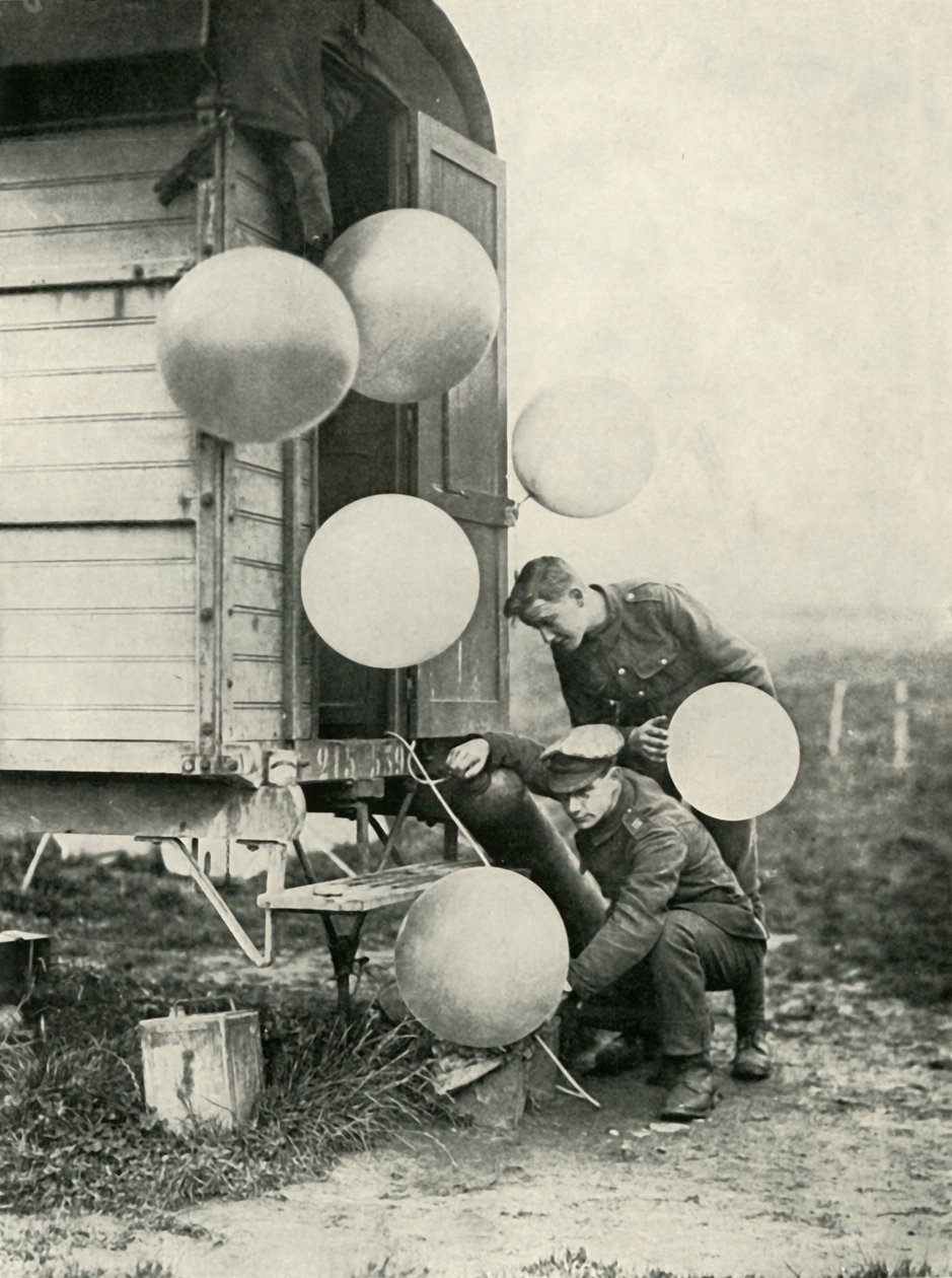 Vind- och väderrapporter för den brittiska armén, 1919. av Unbekannt