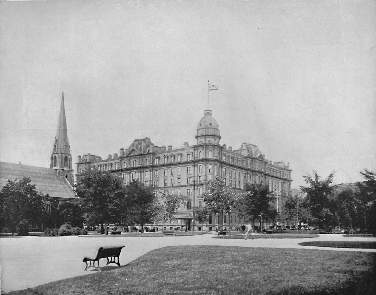 Windsor Hotel, Montreal, Kanada, c1897. av Unbekannt