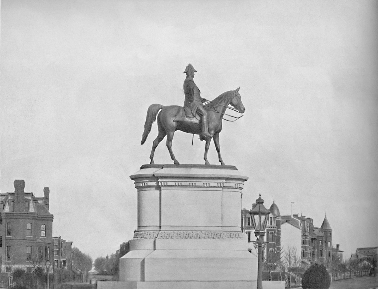 Winfield Scott-statyn, Washington, D.C., c1897. av Unbekannt