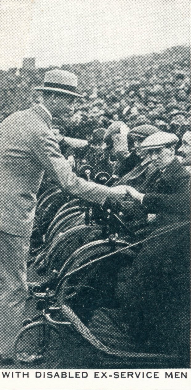 Med funktionshindrade före detta tjänstemän, 1922 1937 av Unbekannt
