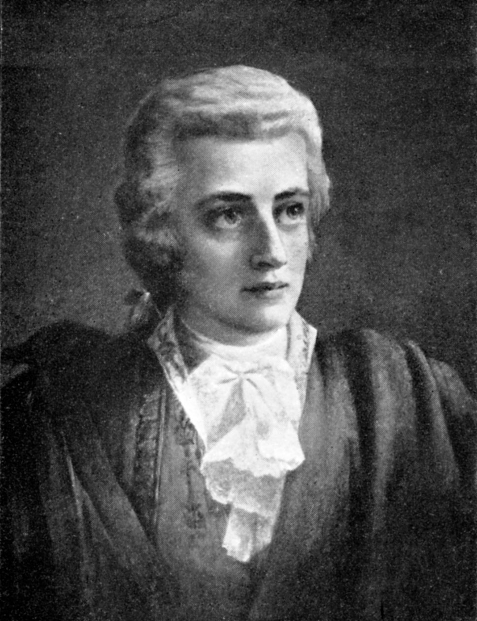 Wolfgang Amadeus Mozart, 1756-1791, kompositör, 1909 av Unbekannt