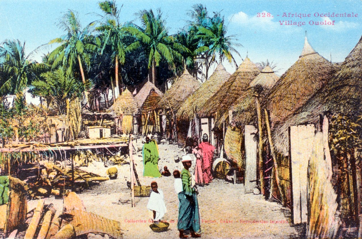 Wolof, eller Ouolof by, Senegal, 1900-talet av Unbekannt