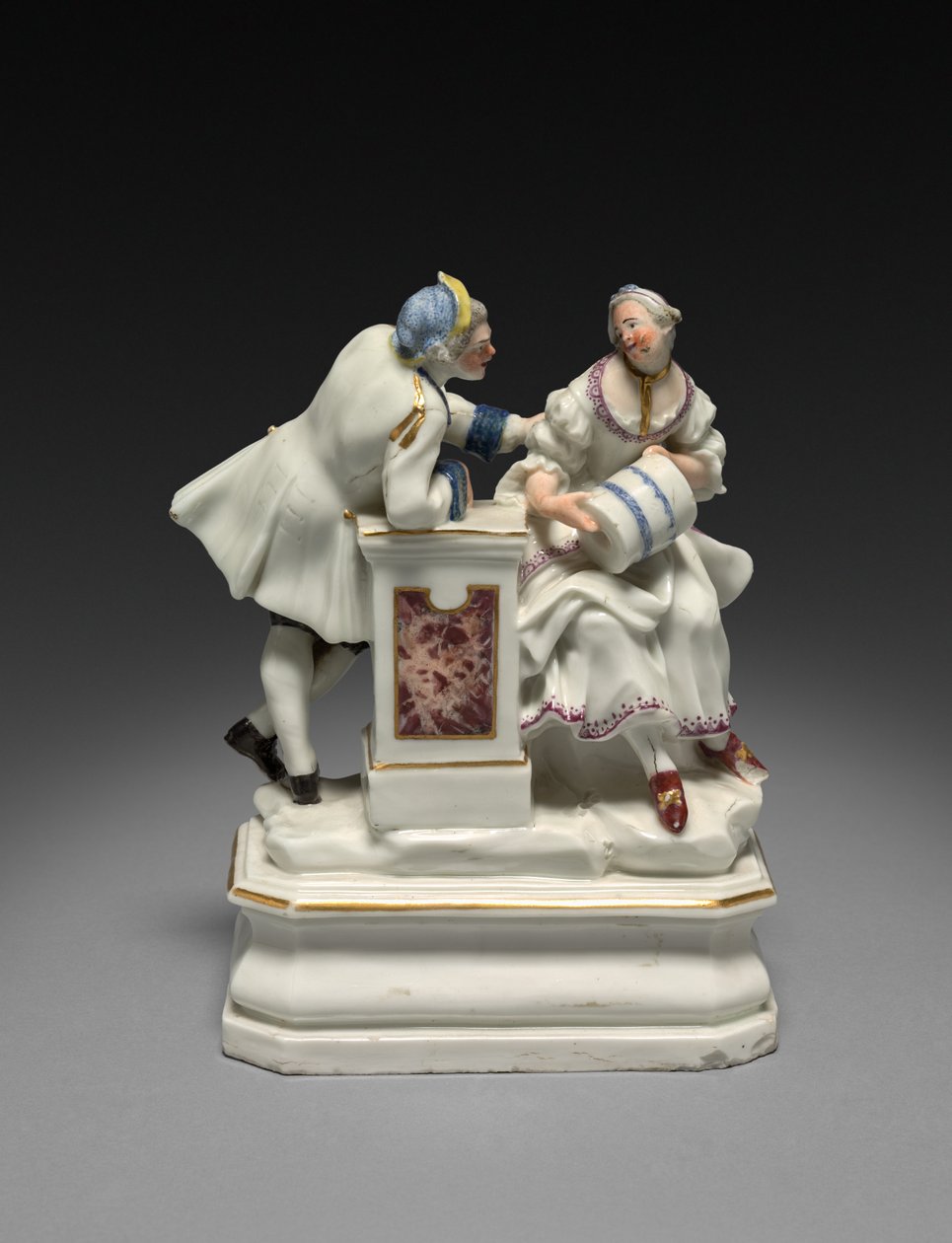 Kvinna och man, ca. 1750. av Unbekannt