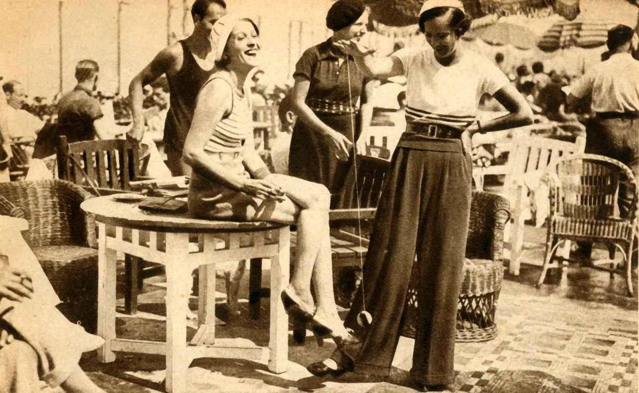 Kvinnor med jojo, 1932, 1933. av Unbekannt