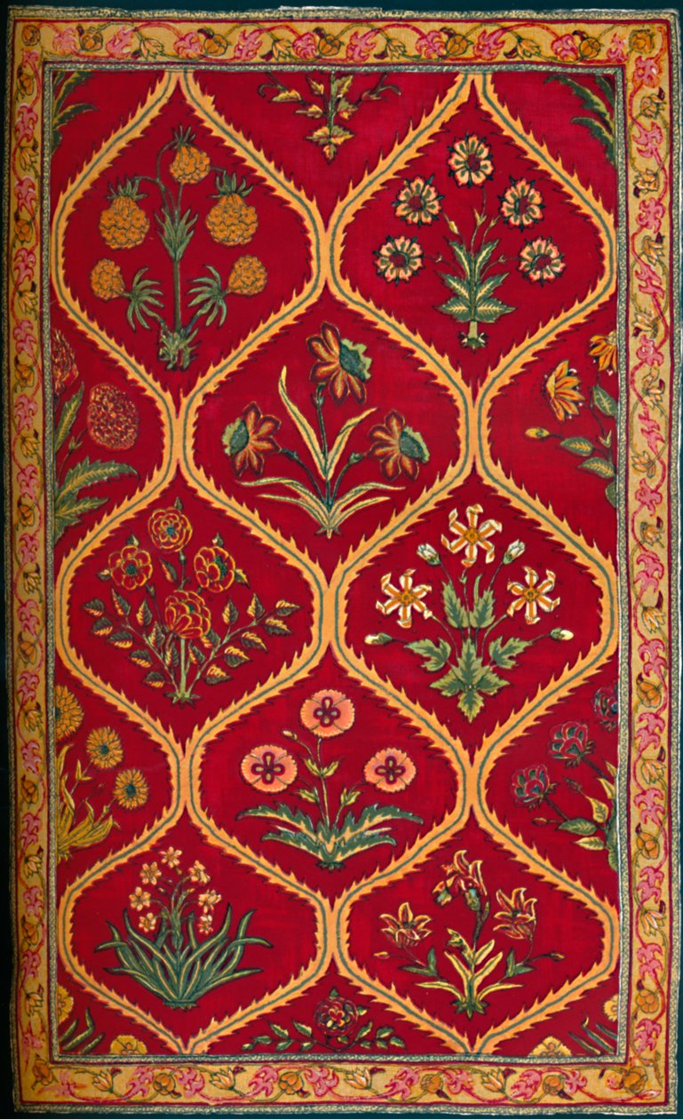 Ullmatta. Indian Royal Factory of Lahore, 1600-talet, 1903 av Unbekannt