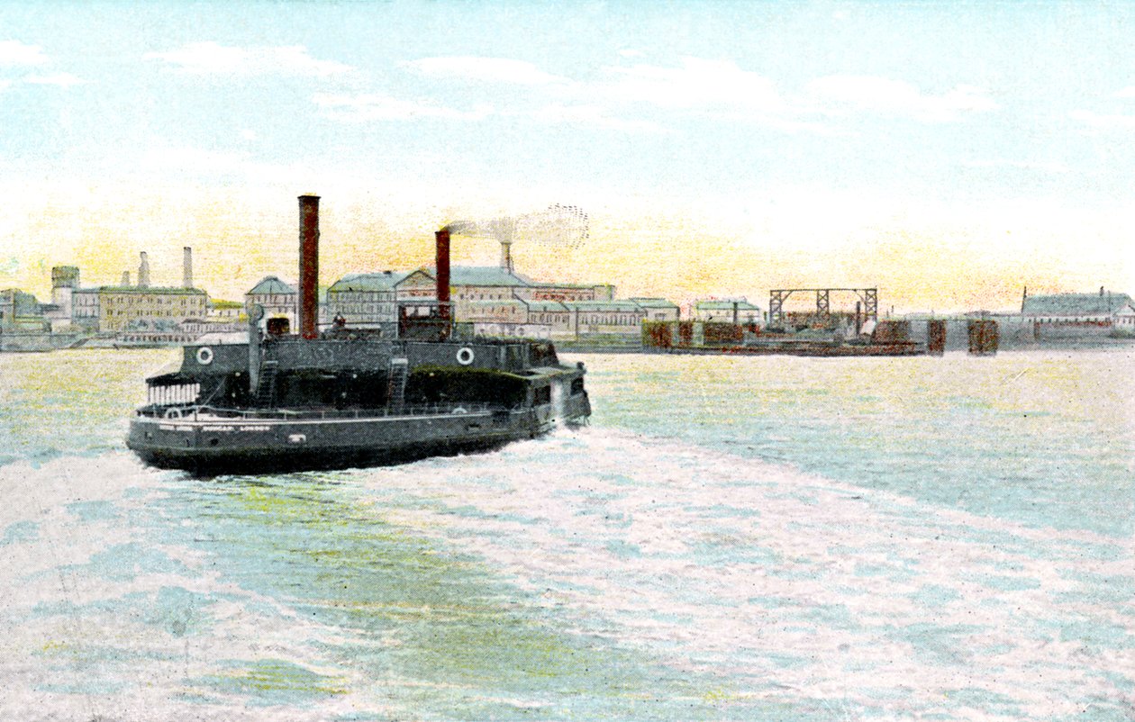Woolwich Free Ferry, London, 1900-talet av Unbekannt