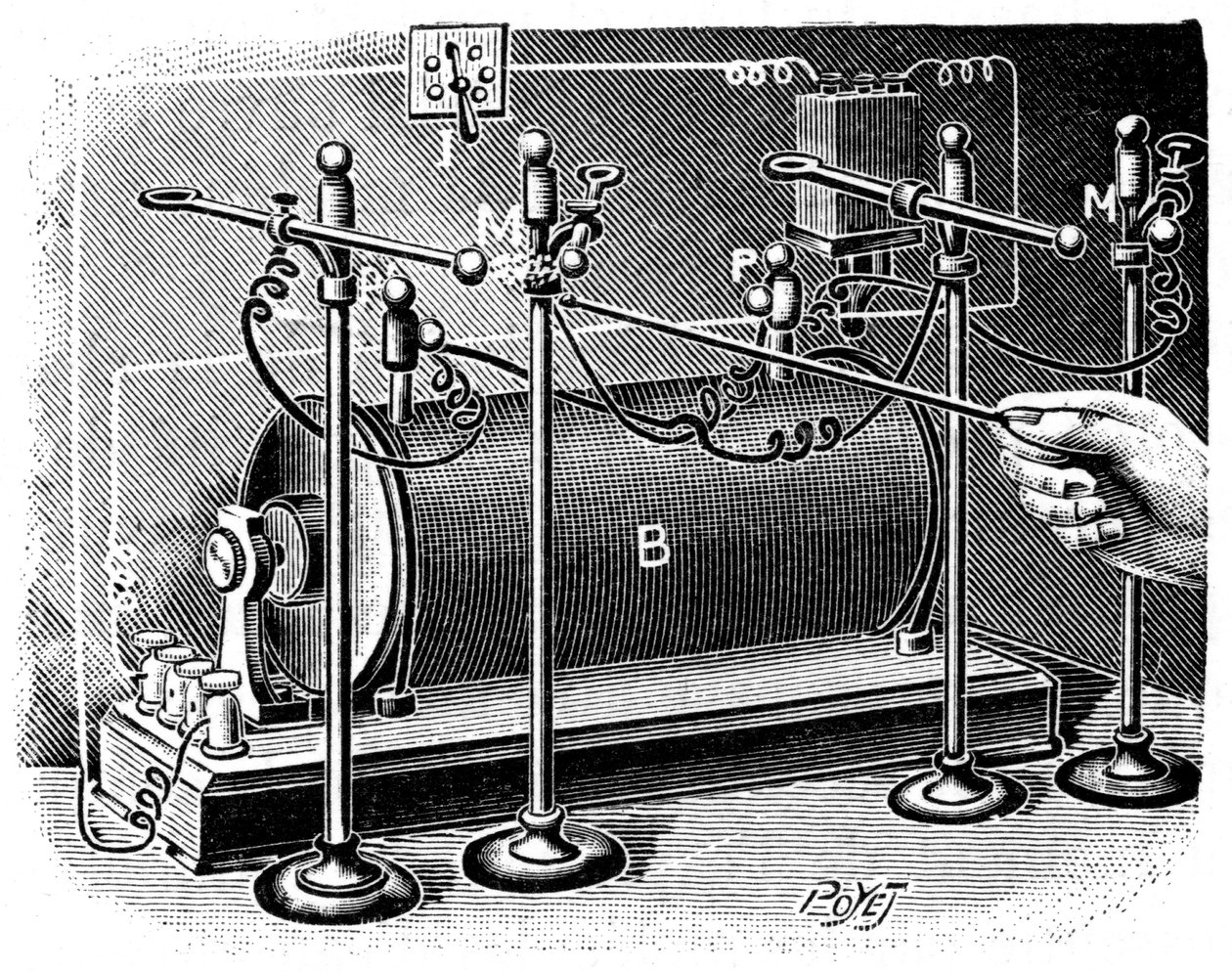 Verk av Marie och Pierre Curie, 1904. av Unbekannt