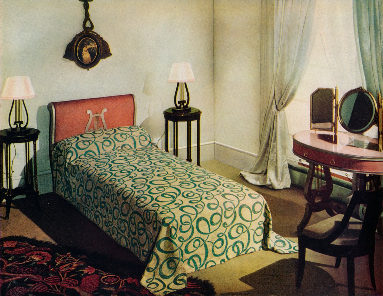 Överkast i vävt bomull av Vantona Textiles Ltd., 1941 av Unbekannt