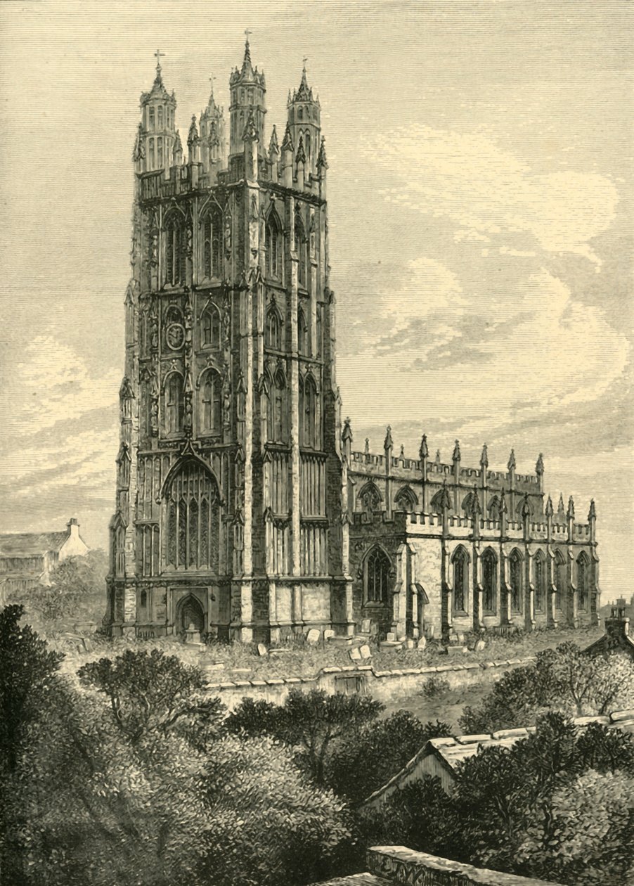 Wrexham Church, 1898. av Unbekannt