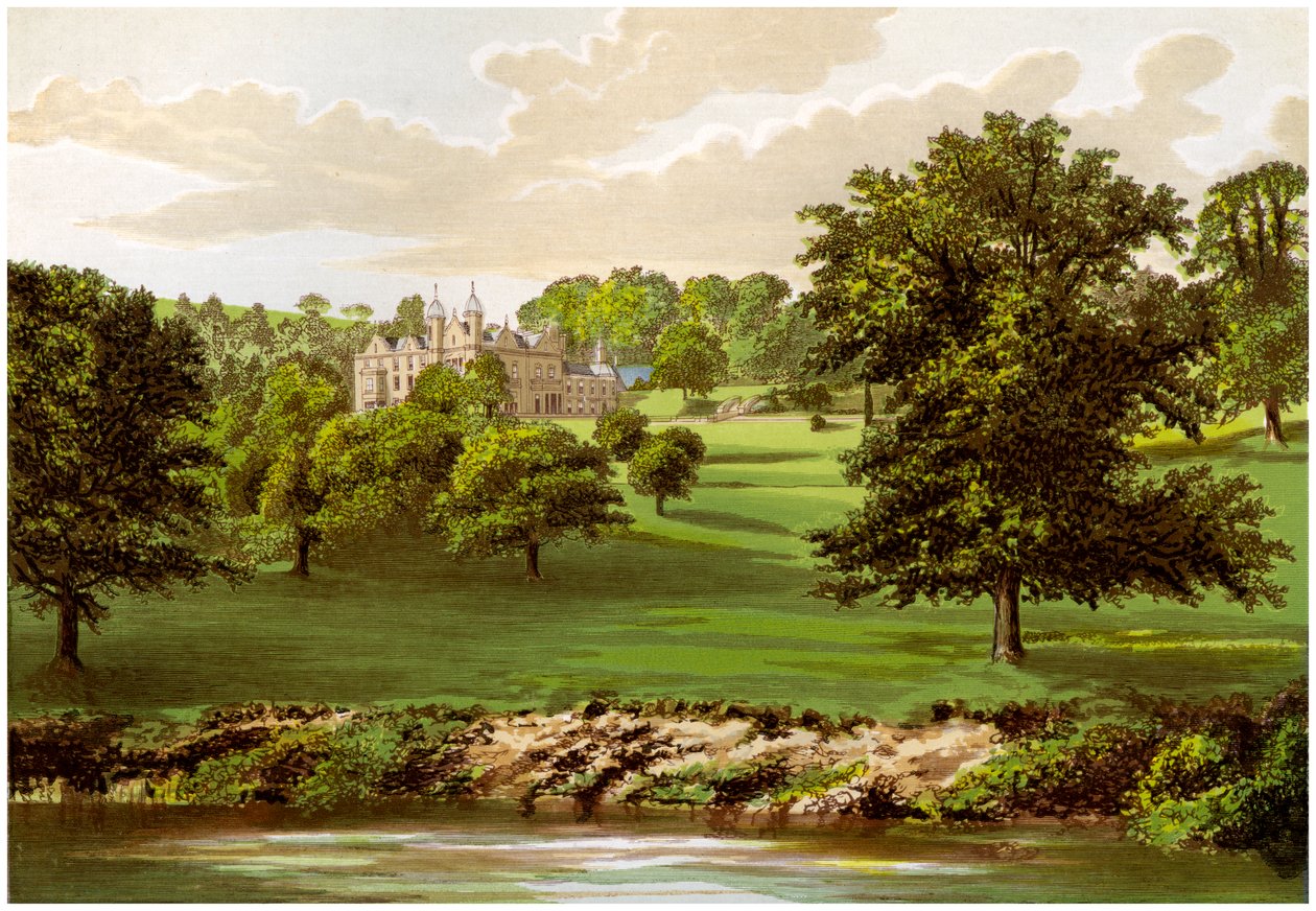 Wyaston Leys, Herefordshire, hem för familjen Bannerman, c1880 av Unbekannt
