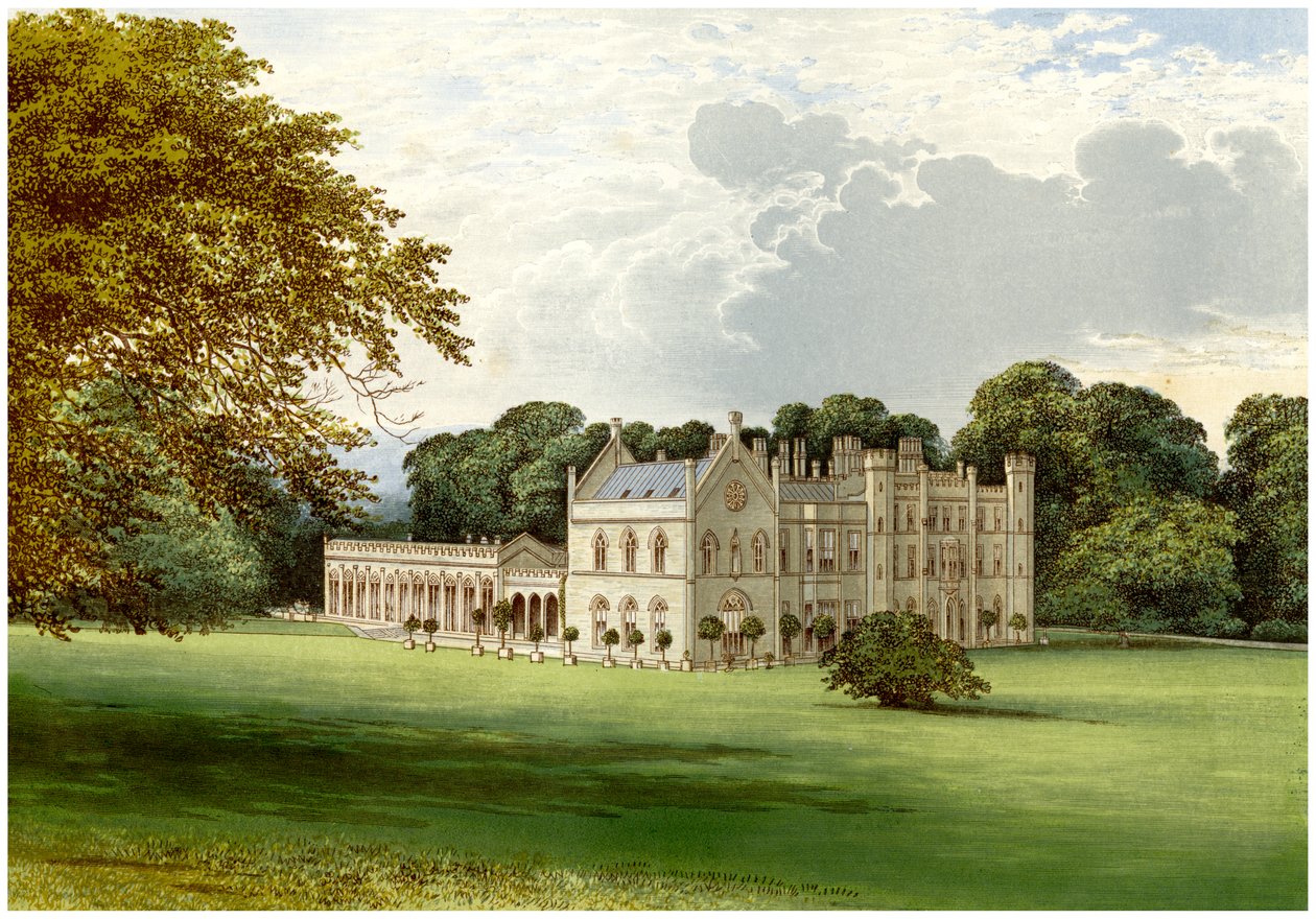 Wycombe Abbey, Buckinghamshire, hem för Lord Carrington, c1880 av Unbekannt