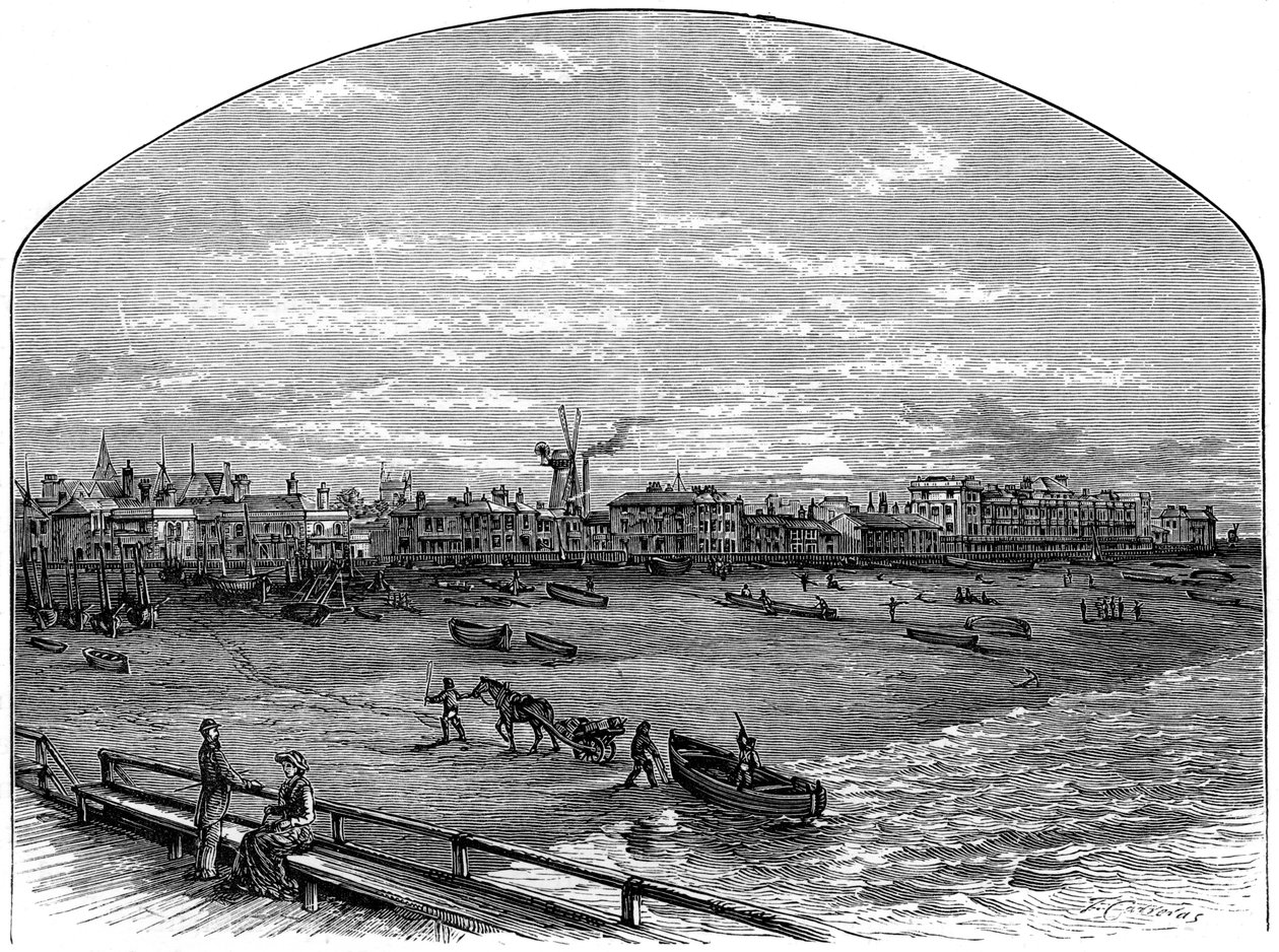 Yarmouth, Isle of Wight, sent 1800-tal av Unbekannt