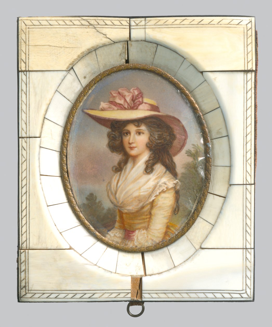 Young Lady in a Hat av Unbekannt