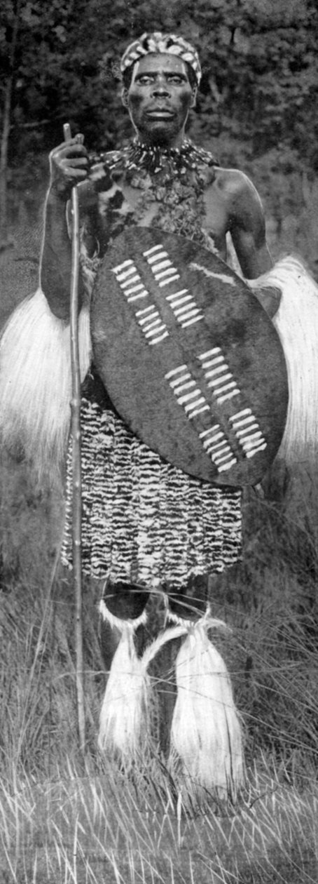 Zuluhövding, 1926 av Unbekannt