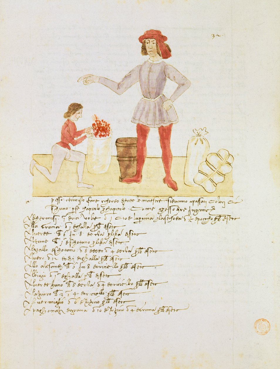 Skaffa råsilke från Precetti dellArte della Seta (Regler för Silk Guild) av Unbekannt Unbekannt