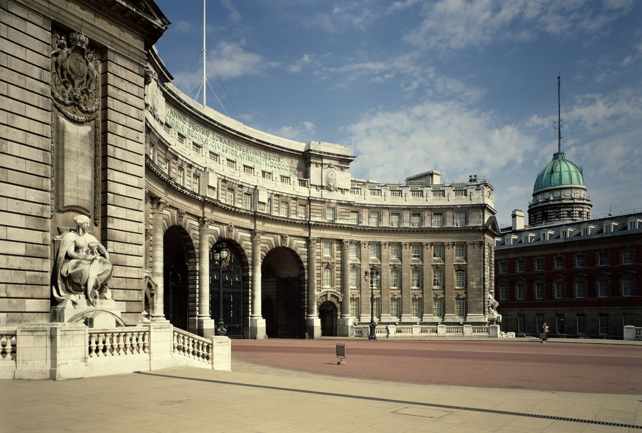 Admiralty Arch, 1906-11, designad av Sir Aston Webb, London, Storbritannien av Unbekannt Unbekannt
