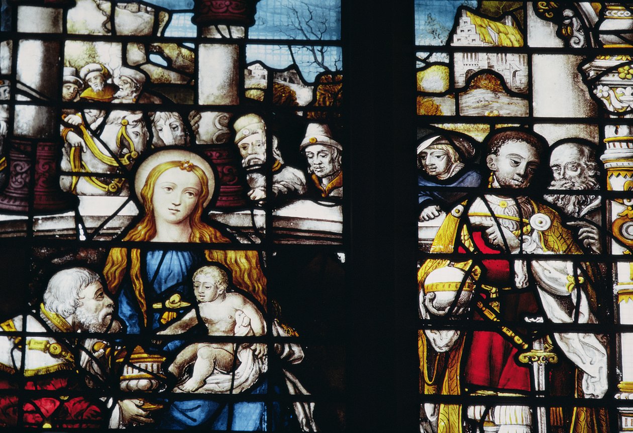 Tillbedjan av Magi, 1300-talet av Unbekannt Unbekannt