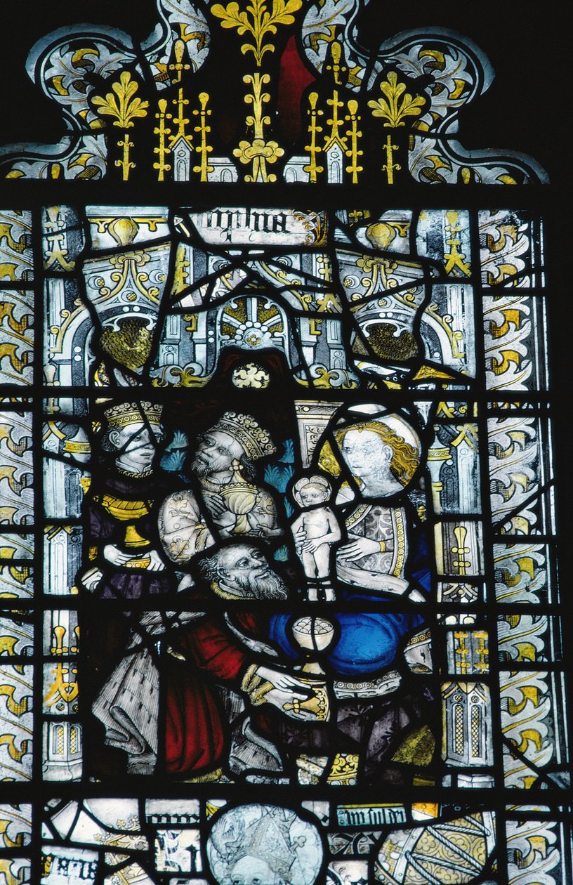 Tillbedjan av Magi, 1400-talet av Unbekannt Unbekannt