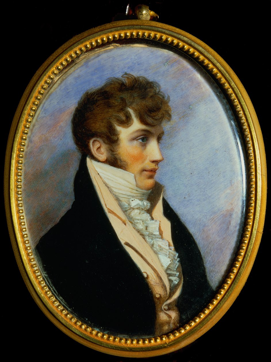 Benjamin Bathurst (1784-1809) (som försvann mystiskt mellan Berlin och Hamburg när han reste med försändelser från Wien) av Unbekannt Unbekannt