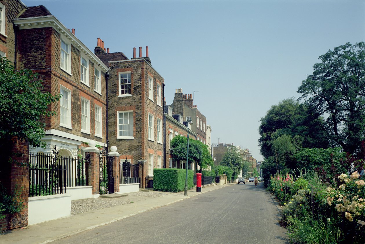 Chiswick Mall, London av Unbekannt Unbekannt
