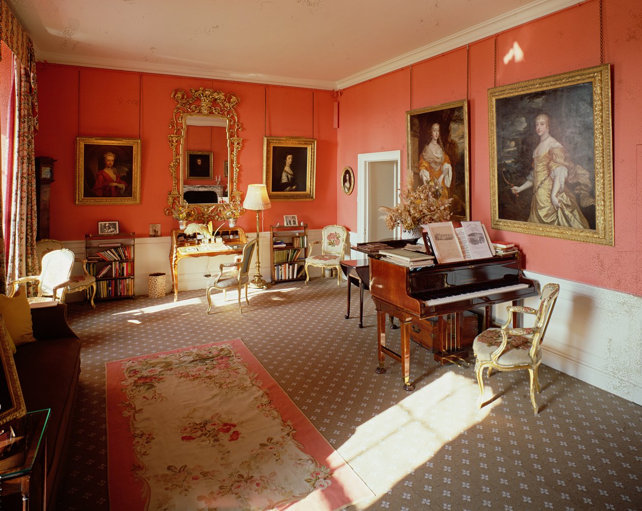 Drumlanrig Castle: salong som visar ett porträtt av Lady Jane Douglas av Unbekannt Unbekannt