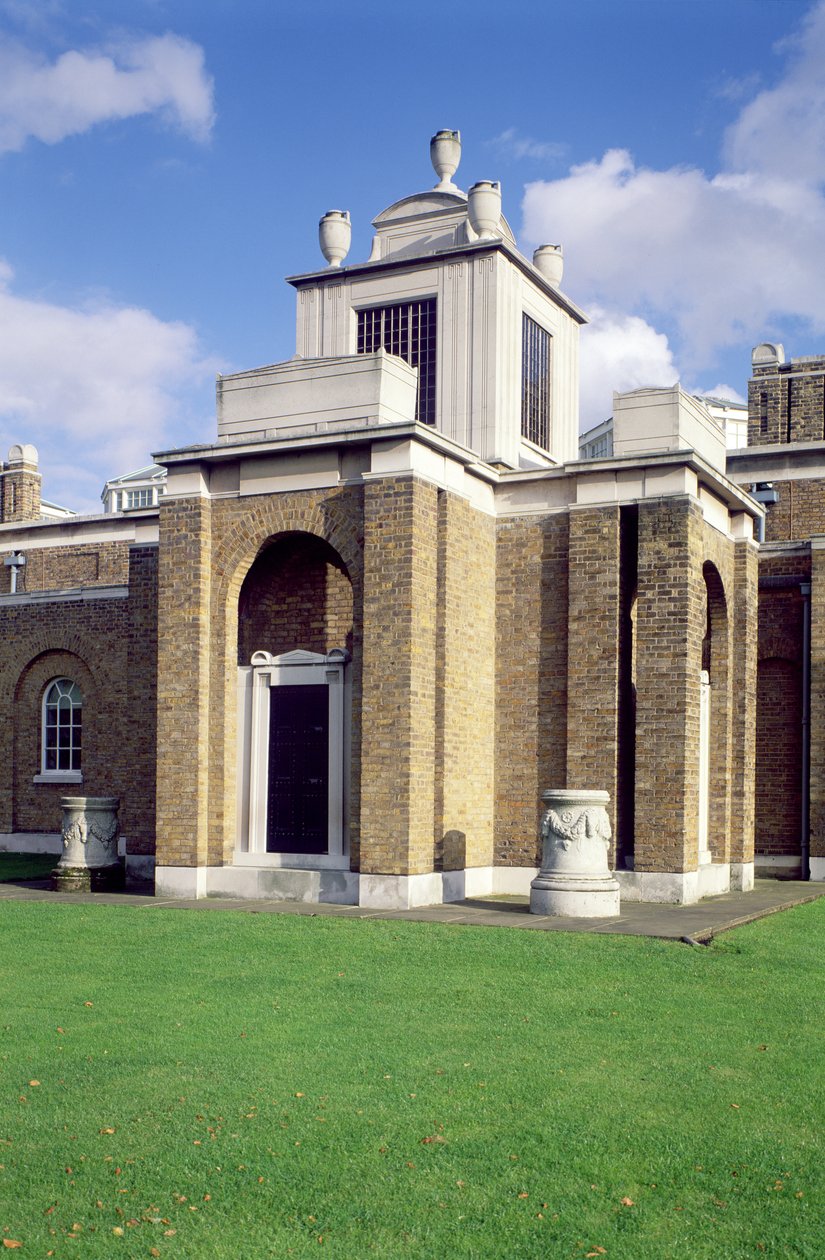 Exteriör av Dulwich Picture Gallery, London av Unbekannt Unbekannt