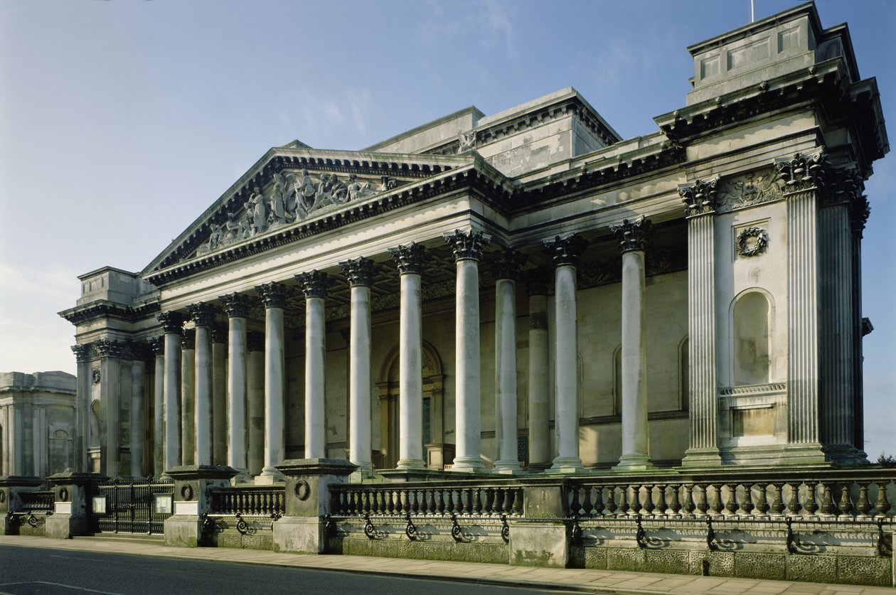 Exteriör av Fitzwilliam Museum, University of Cambridge av Unbekannt Unbekannt
