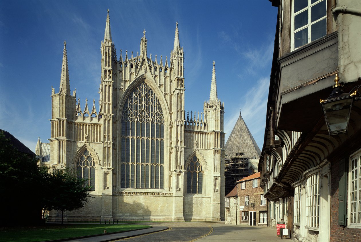 Yttersida av York Minster, Yorkshire av Unbekannt Unbekannt