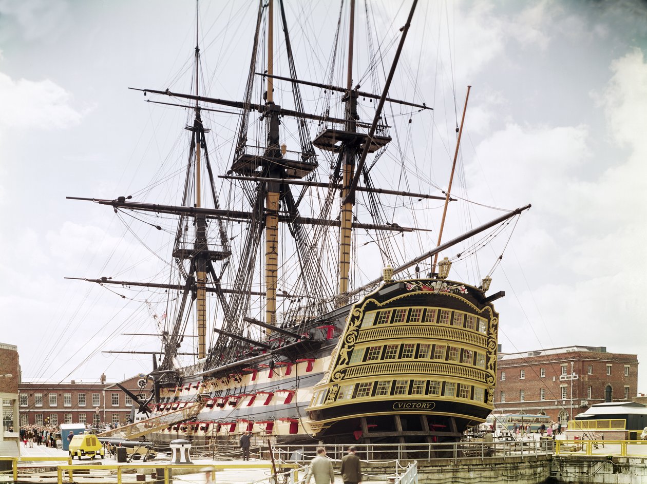 HMS Victory av Unbekannt Unbekannt
