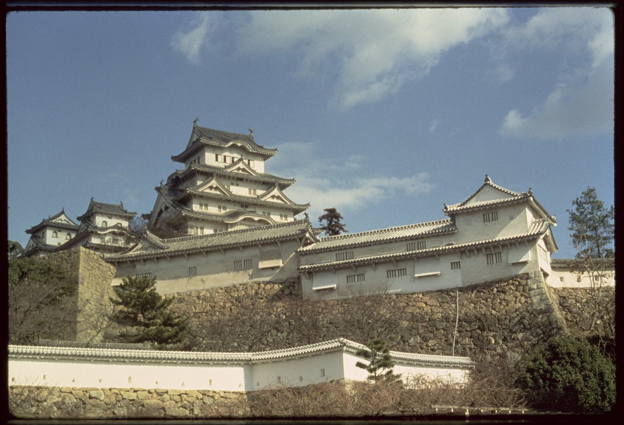 Himeji Castle, Kyoto, färdigställd 1609 av Unbekannt Unbekannt