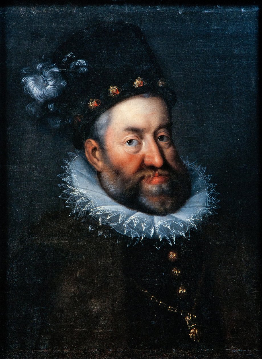 Den helige romerske kejsaren Rudolf II, ca 1600 av Unbekannt Unbekannt