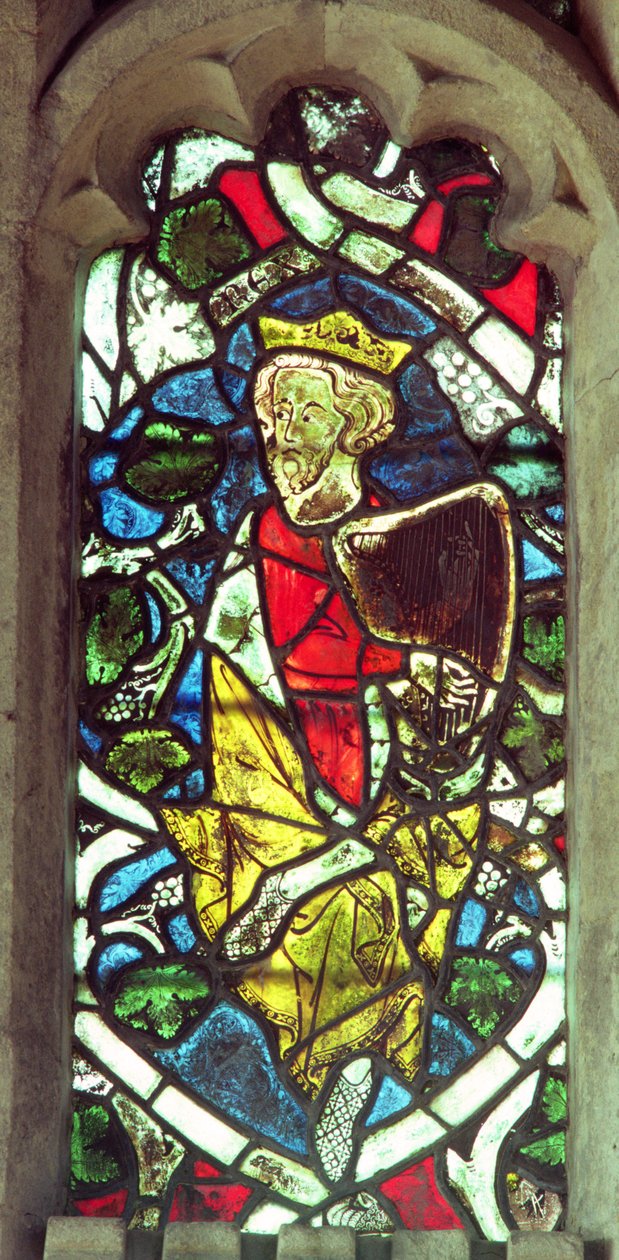 Kung David, 1300-talet av Unbekannt Unbekannt