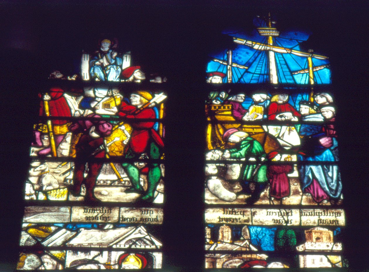 Legend of St.Nicholas, brittisk, tidigt 1500-tal av Unbekannt Unbekannt