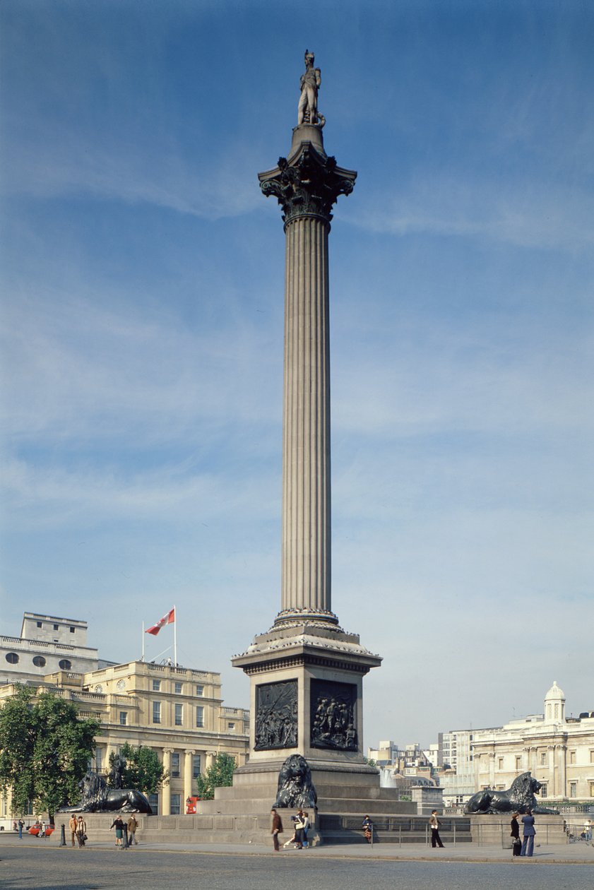 Nelsons Column, byggd 1840-43 av Unbekannt Unbekannt