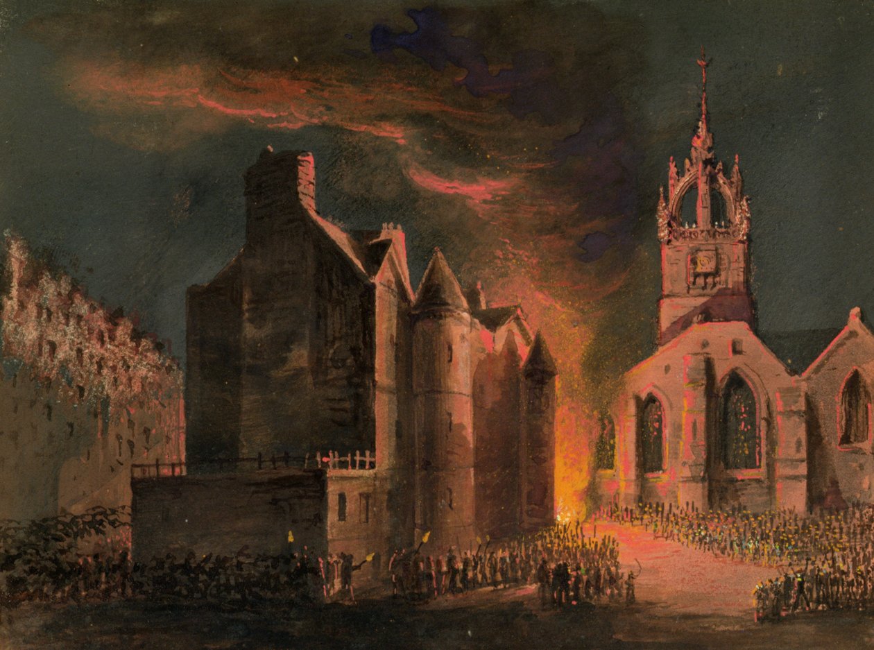 Porteous Mob, 8 september 1736 av Unbekannt Unbekannt