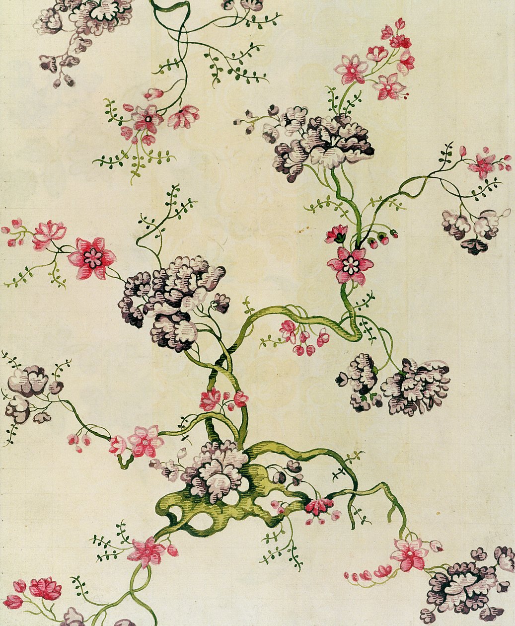Sidendesign av Anna Maria Garthwaite, 1740 av Unbekannt Unbekannt