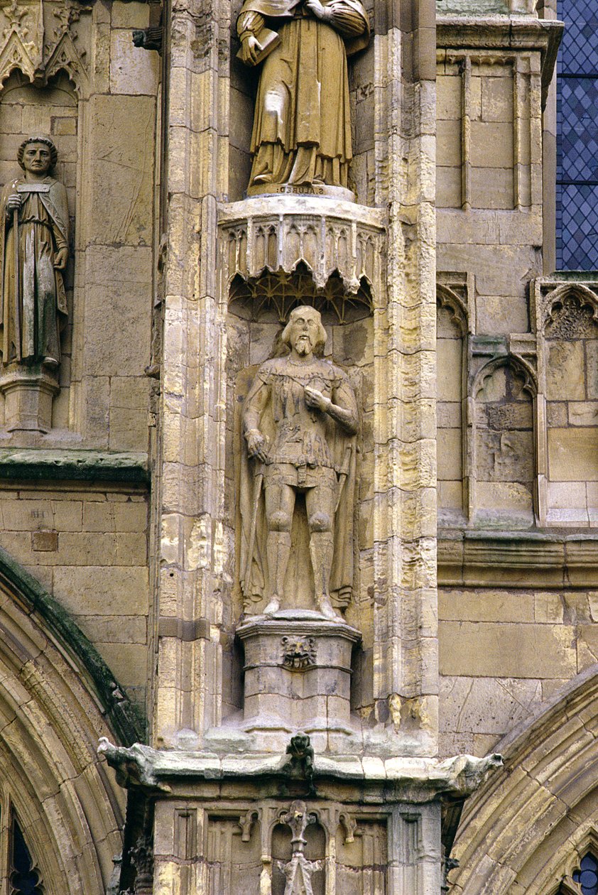 Sir Henry Hotspur Percy, på den västra fasaden av Unbekannt Unbekannt