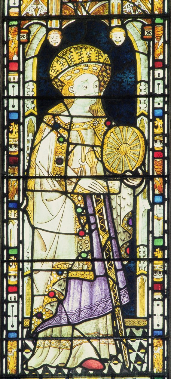 St.Catherine, brittisk, 1400-talet av Unbekannt Unbekannt
