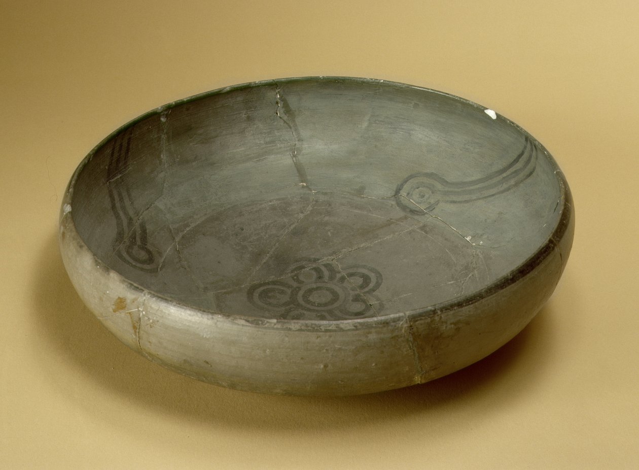 Terrakottamålade grågods, Hastinapur, 800-400 f.Kr av Unbekannt Unbekannt