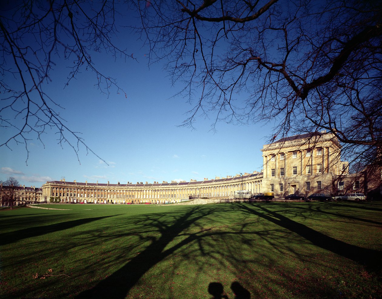 The Royal Crescent, Bath, byggd 1767-75 av Unbekannt Unbekannt