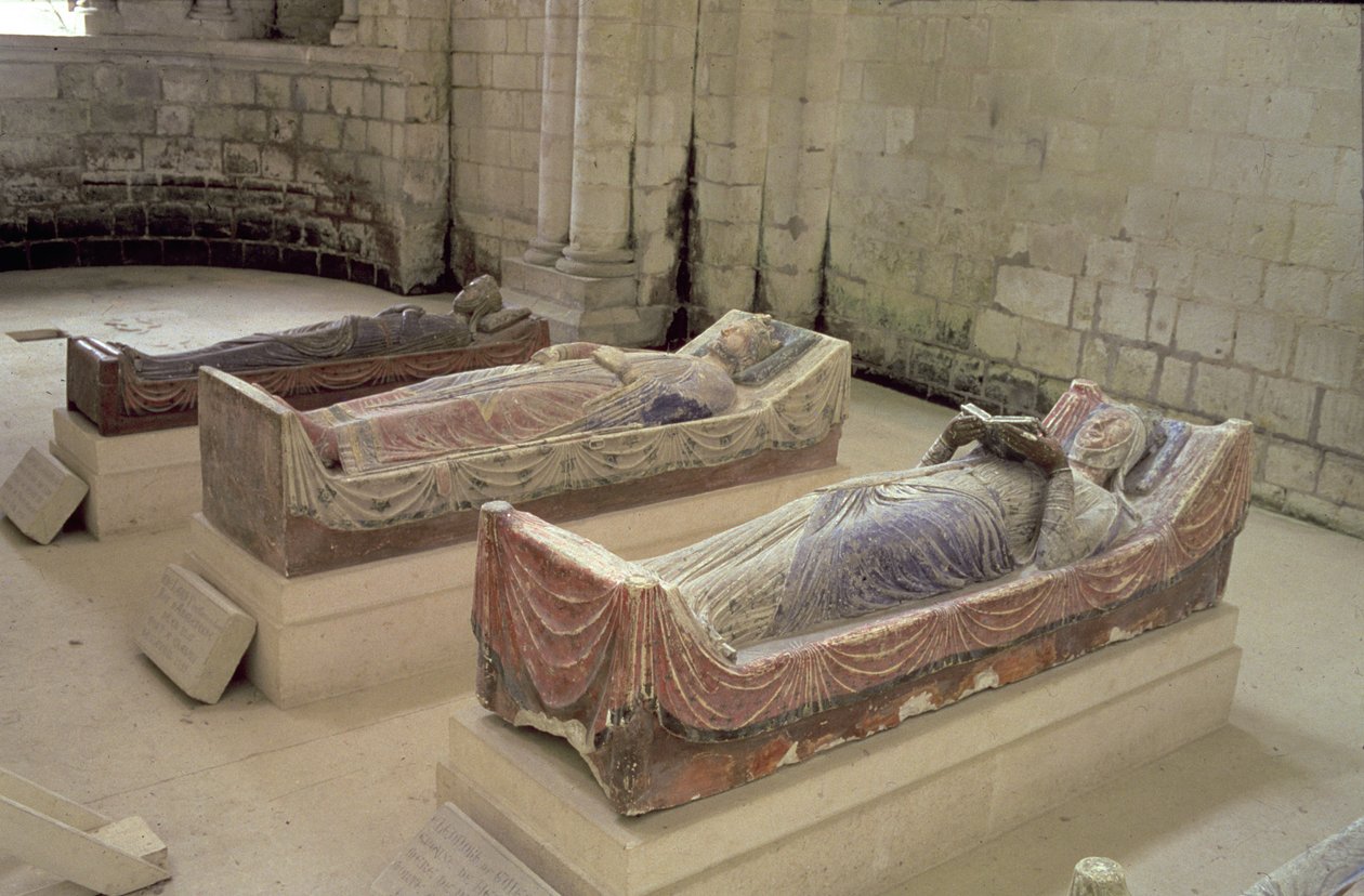 Tre Plantagenet-gravar: Henrik II, Eleanor av Aquitaine och Richard I av Unbekannt Unbekannt