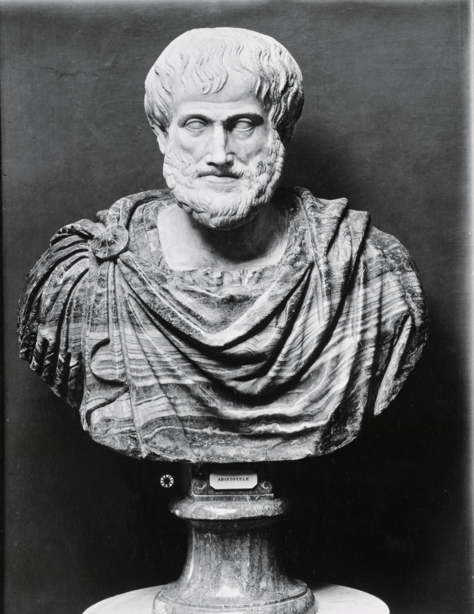Byst av Aristoteles av Unbekannt Unbekannt