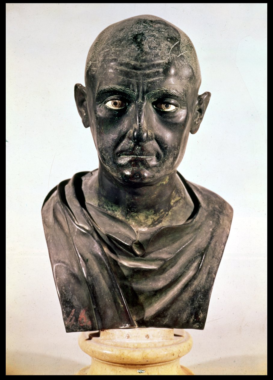 Byst av den romerske generalen Publius Cornelius Scipio "Africanus" av Unbekannt Unbekannt