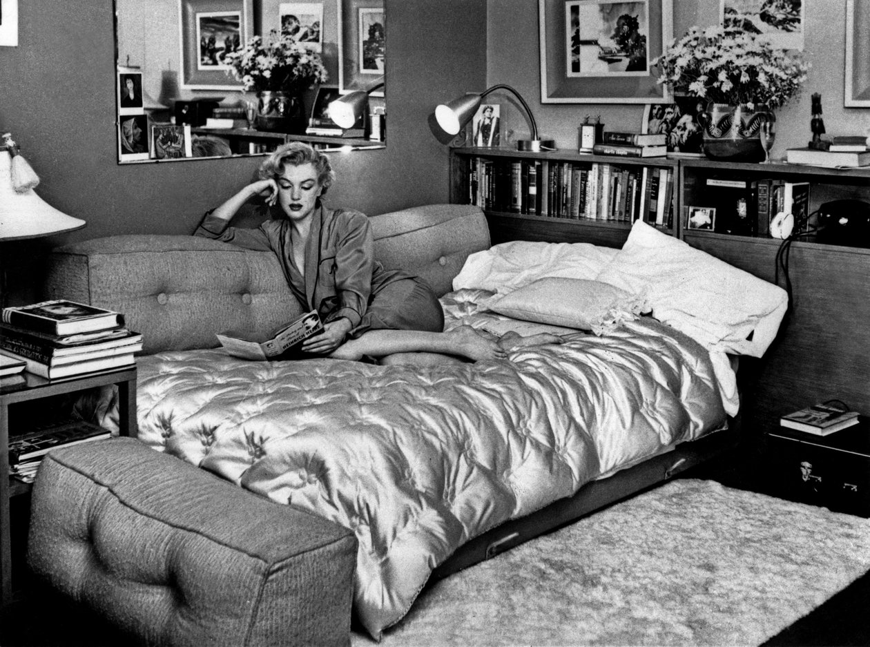 Marilyn Monroe på Beverly Carlton Hotel, c.1951 av Unbekannt Unbekannt