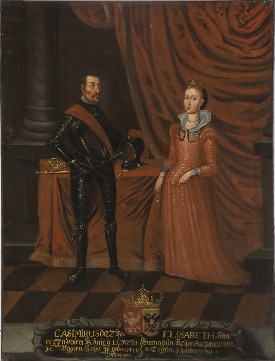 Casimir och Elizabeth av Unbekannt Unbekannt