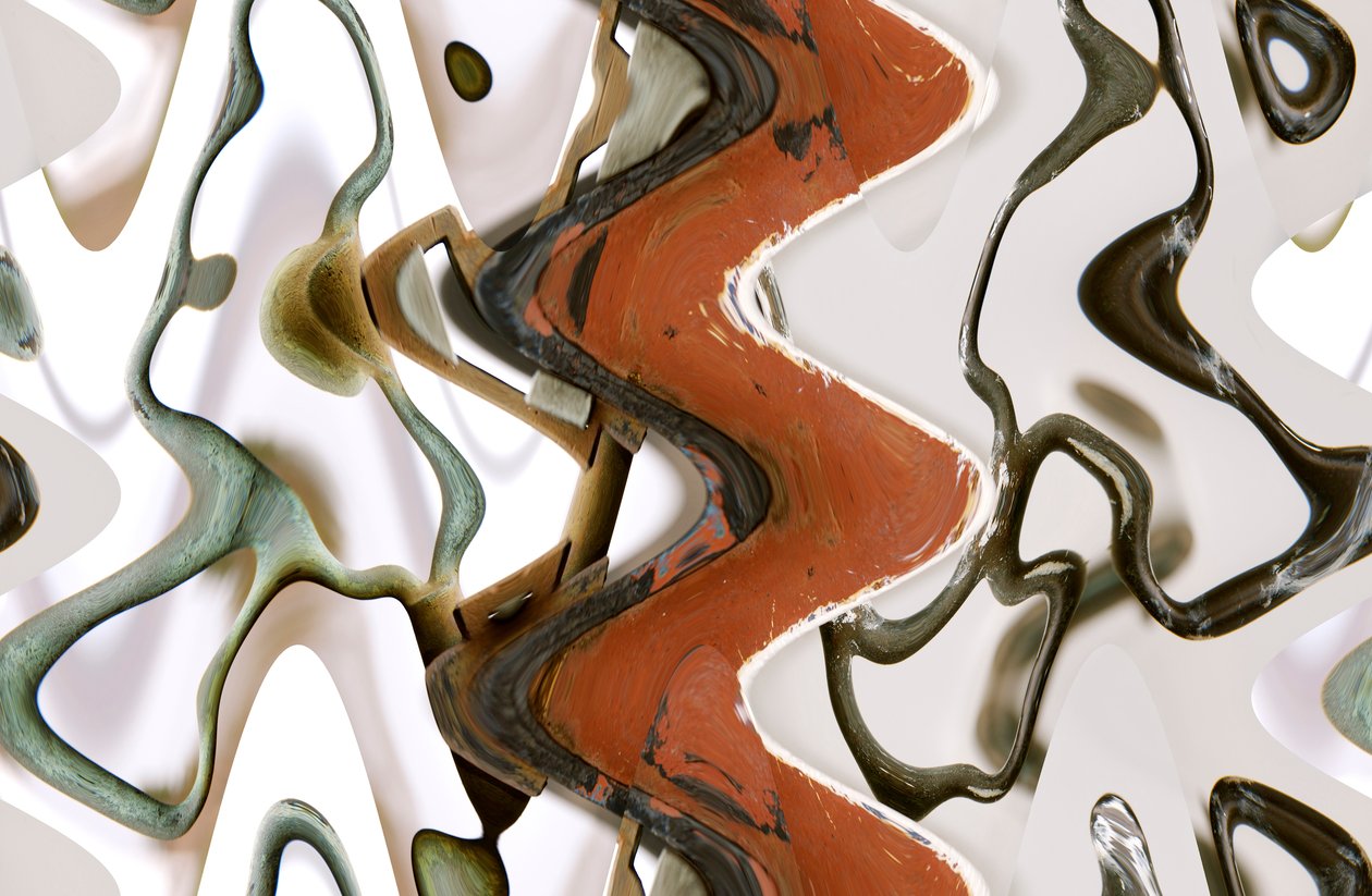 Handles 8 Abstract, 2018 av Unbekannt Unbekannt