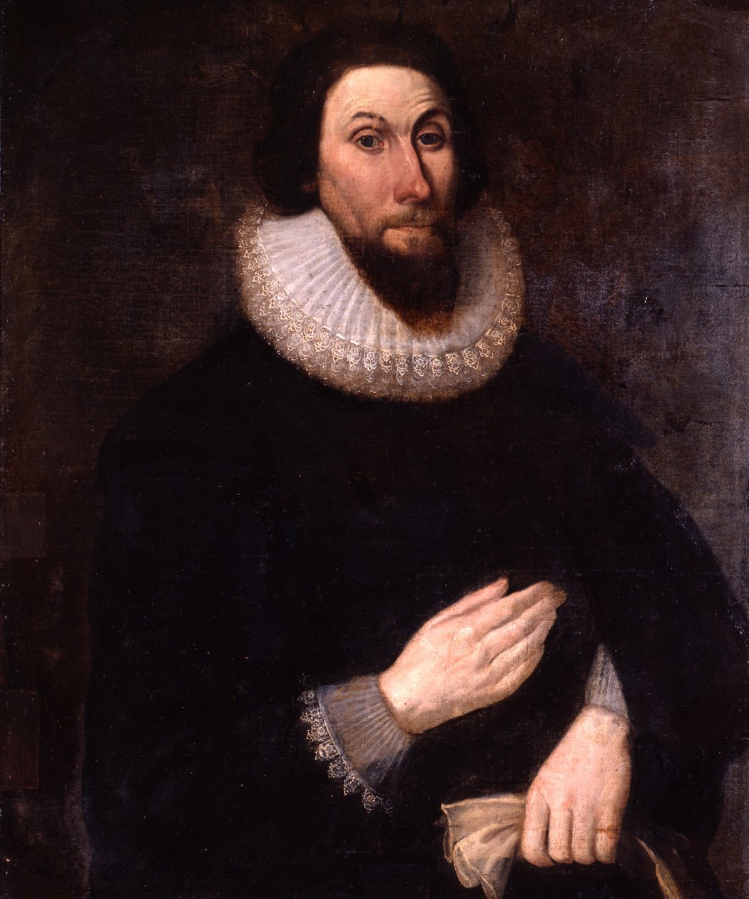 John Winthrop, ca 1630-91 av Unbekannt Unbekannt