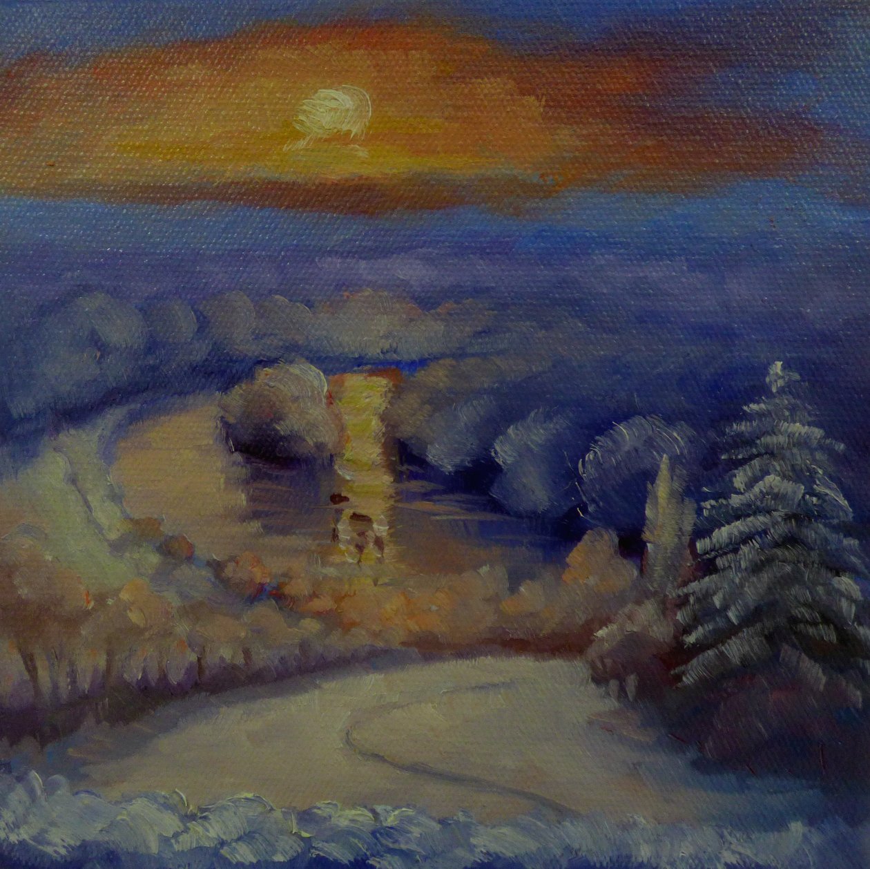 Petersham Winter, 2018 av Unbekannt Unbekannt